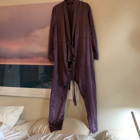 Rachel Comey Forward Purple Floral Printed Jumpsuit - Picture 5 of 7